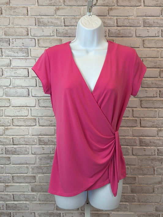 Tahari Shirt – Pink, Size Small – Good Condition