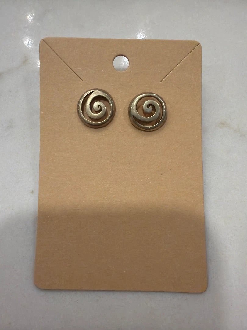 Various Jewelry - Earrings – Various 925 Sterling Silver Earrings, Gold, One Size, Used - Excellent