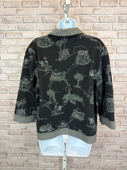 Blast Shirt, Black/white, Large, Used - Excellent