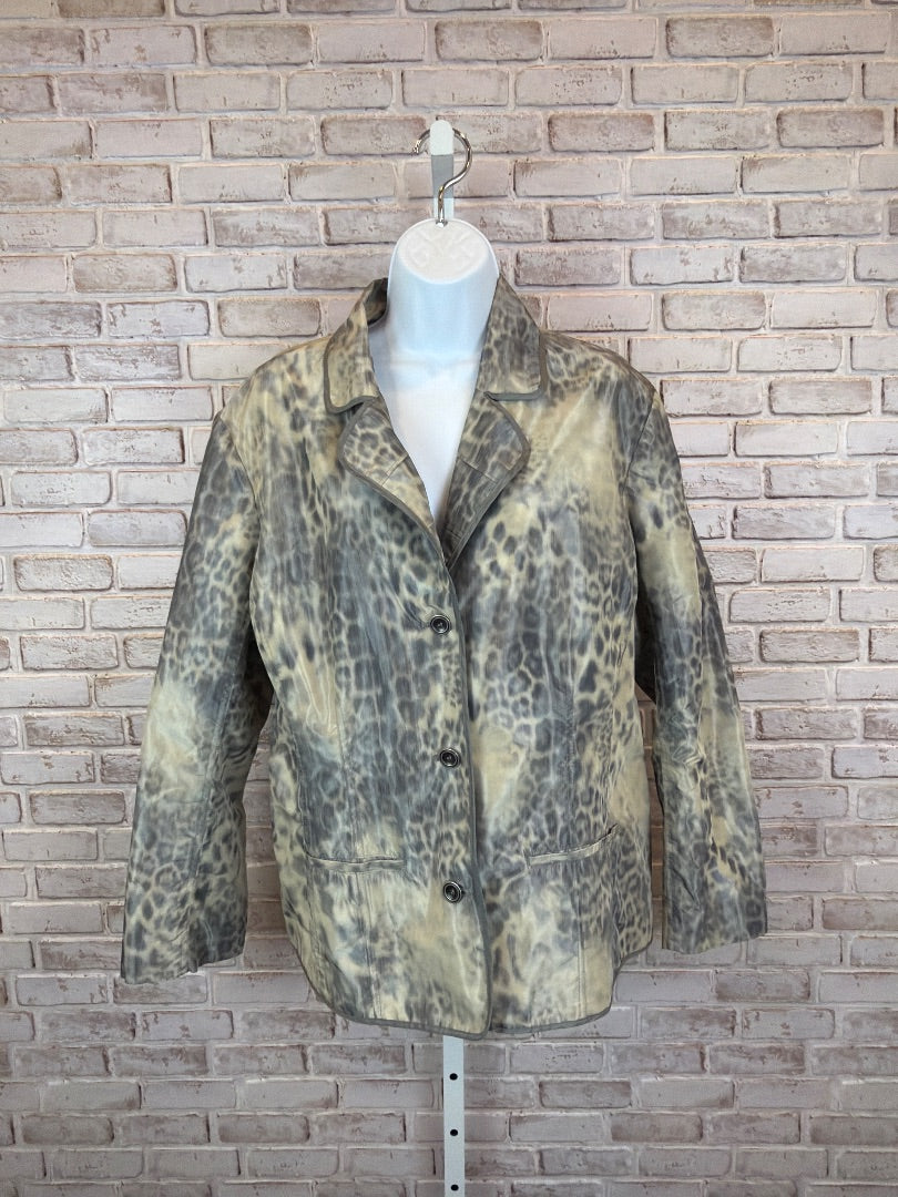 Chicos Jacket, Animal, 3, Used - Good