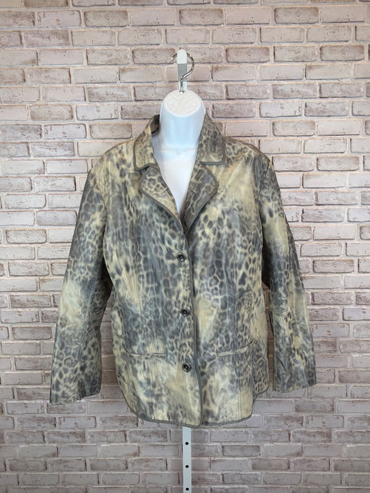 Chicos Jacket, Animal, 3, Used - Good