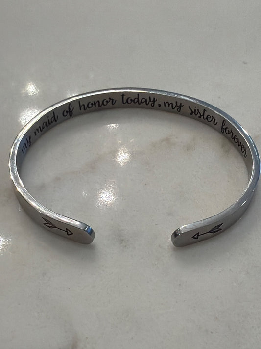 Joycuff Bracelet, Silver, One Size, Used - Good