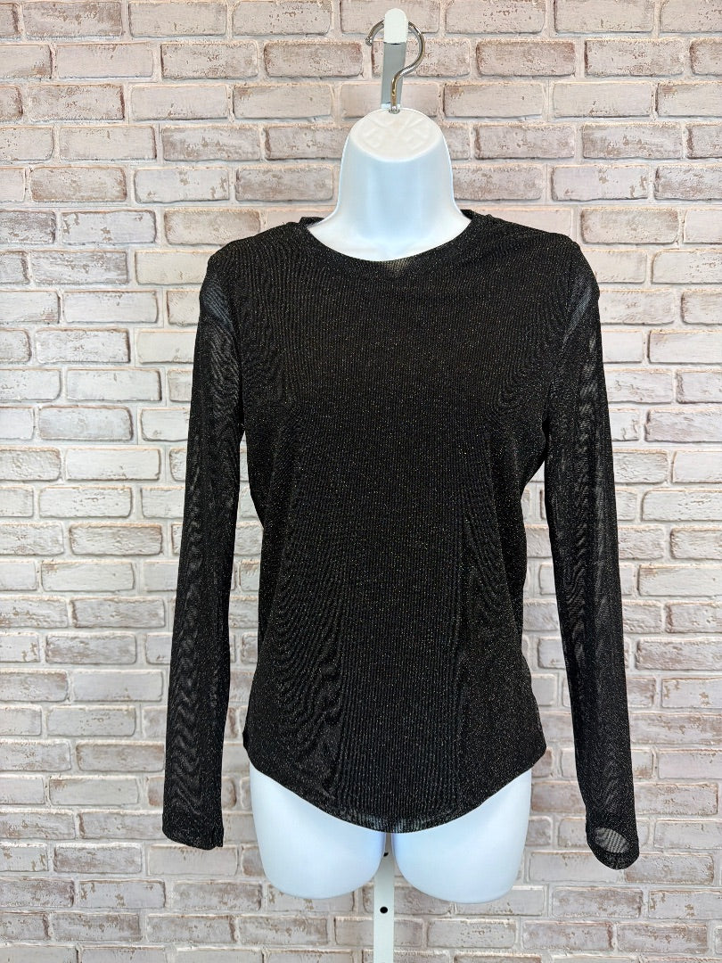 Sanctuary Shirt, Black/silver, Small, Used - Excellent