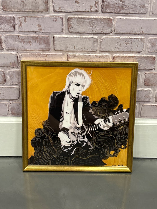 Tom Petty Joshua Patrick Gridley Framed art print, Multi, One Size, Brand New