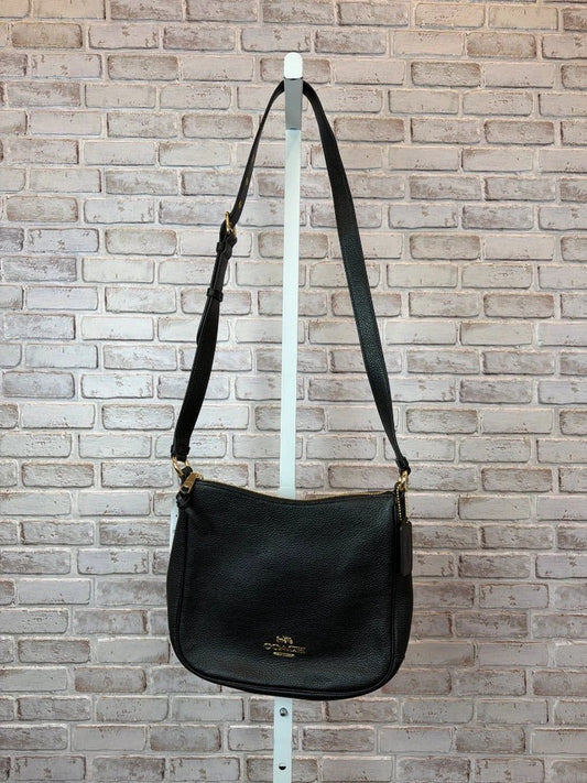 Coach Bag - Shoulder – Coach Pebbled Leather Ellie File Shoulder Bag, Black, One Size, New With Tags