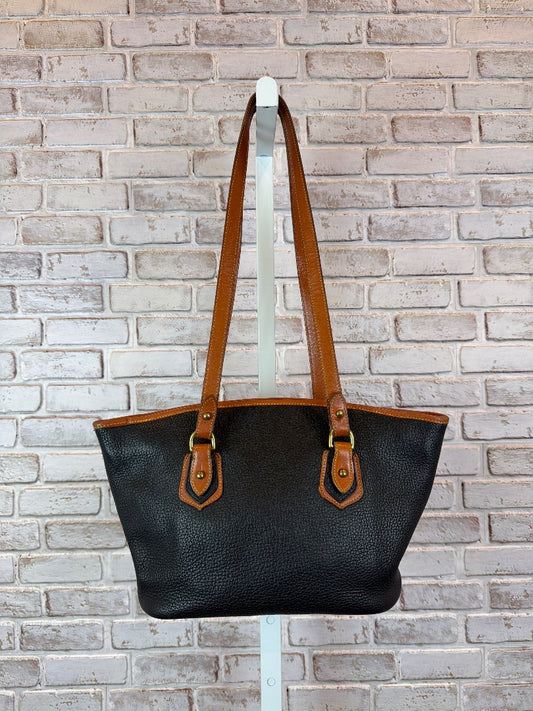 Dooney & Bourke Handbag, black/brown, One Size, Used - Good