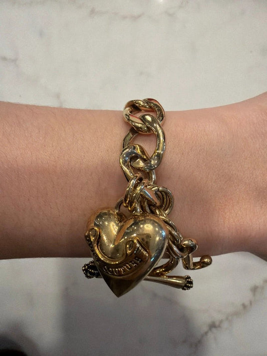 Juicy Couture Jewelry - Bracelet – Juicy Couture Bracelet, Gold, One Size, Used - Excellent
