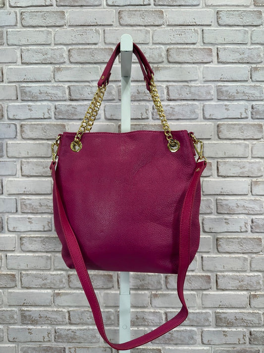 Michael Kors Handbag, Magenta, One Size, Used - Good