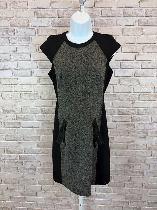 Rebecca Taylor Dress, Black/grey, 4, Used - Good
