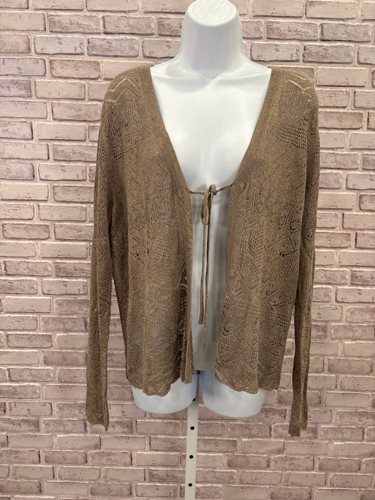Grace & Lace Cardigan, Brown, Large, Used - Good