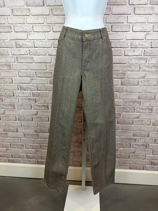 Chicos Pants, Silver, 1.5, Used - Good