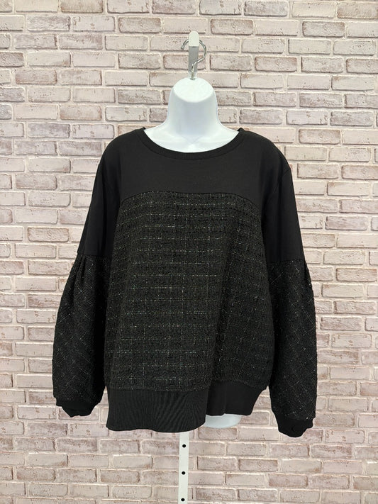 Karl Lagerfeld Sweater, Black, XL, Used - Good