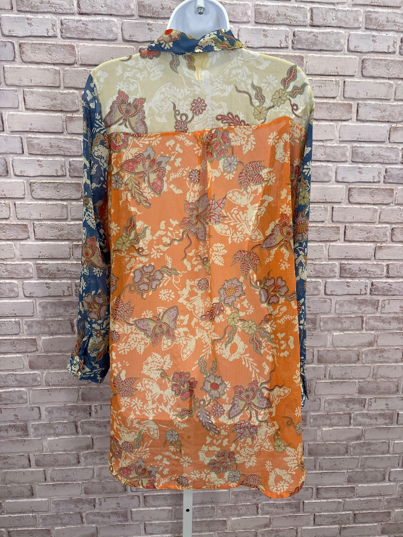 Fig & Flower Shirt, Multi, Large, Used - Good
