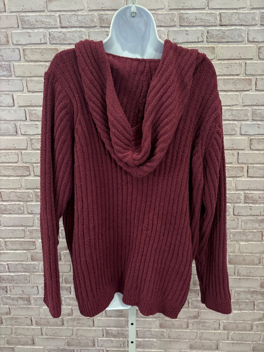 Grace & Lace Sweater, Maroon, Large, New With Tags
