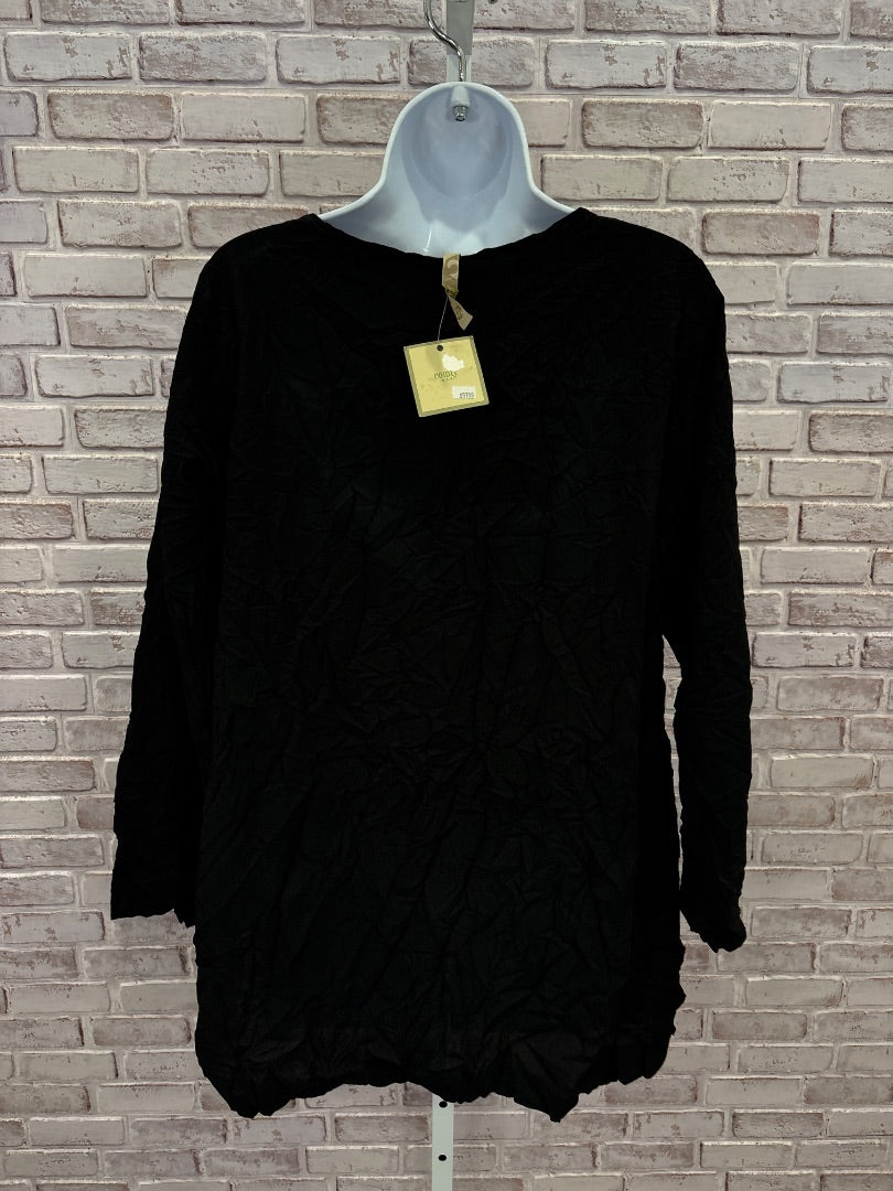 Comfy USA Tunic, Black, Small, Used - Good