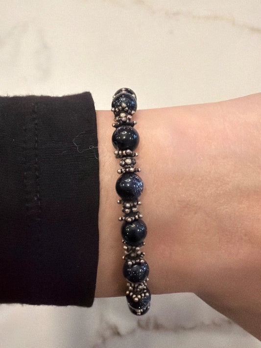 Various Jewelry - Bracelet – Various Bracelet, Midnight blue, One Size, Used - Excellent