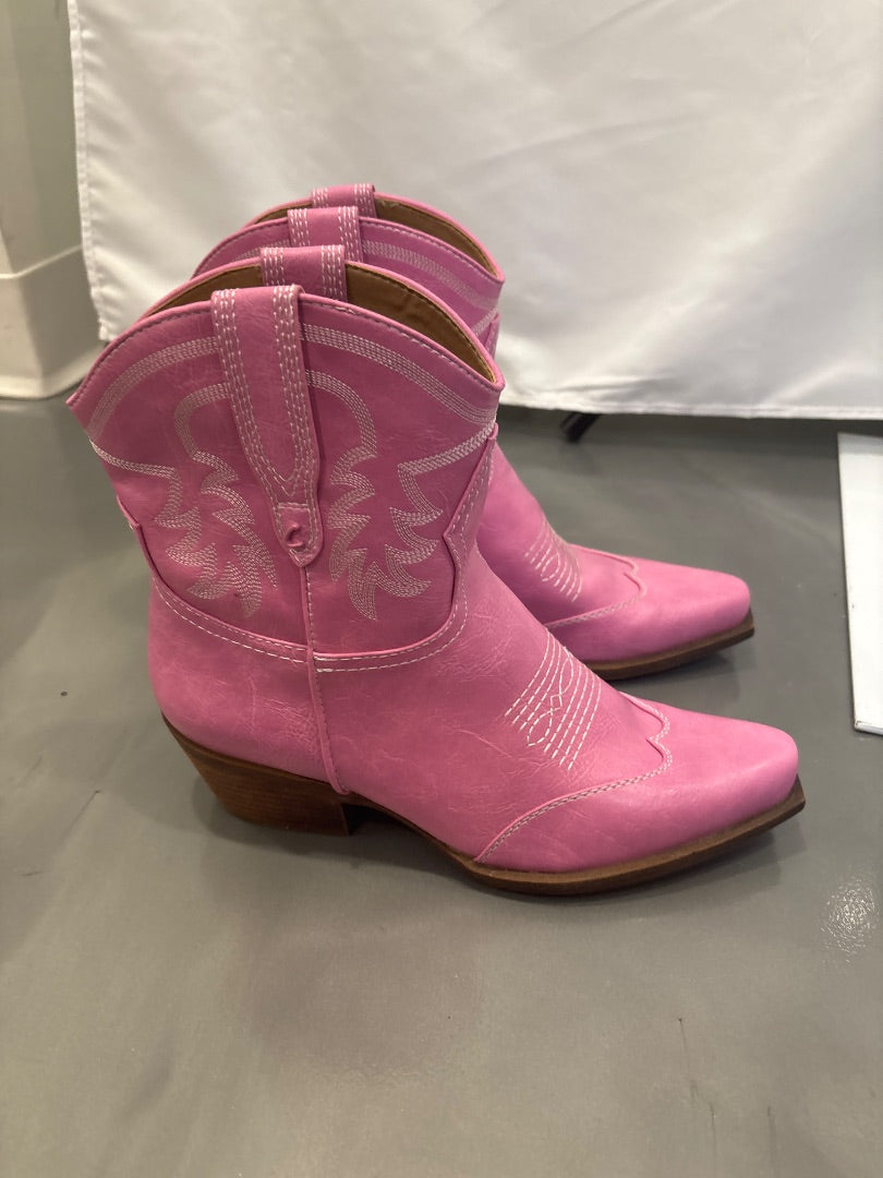 Circus by Sam Edelman Cowgirl boots, Pink, 9