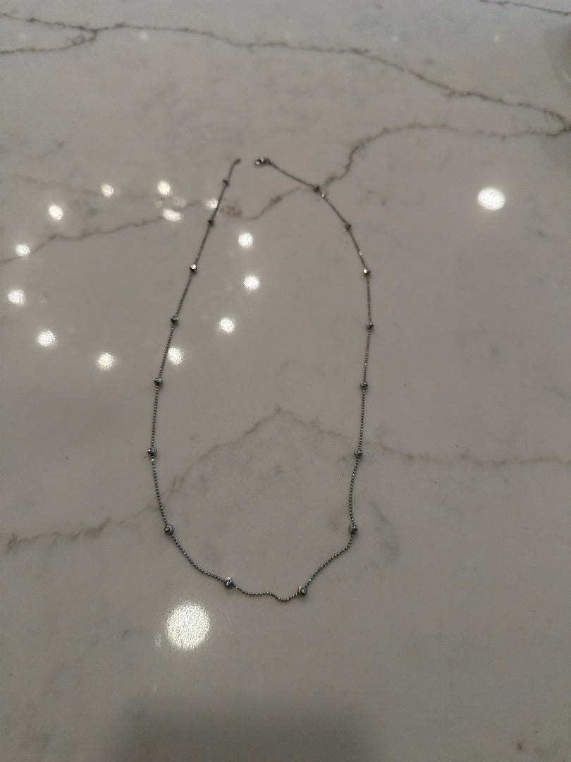 Various Sterling Necklace, Silver, One Size, Used - Good