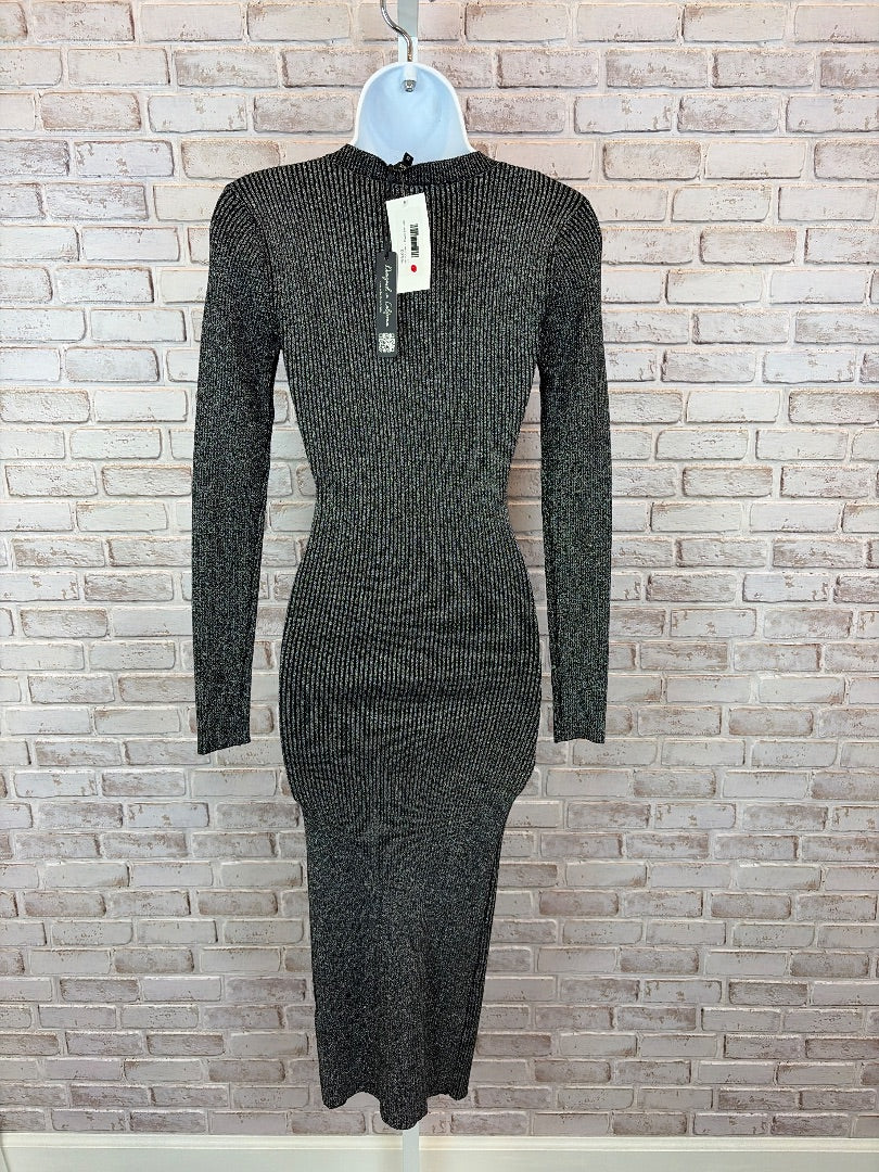 Velvet Heart Dress, Black/silver, XS, New With Tags