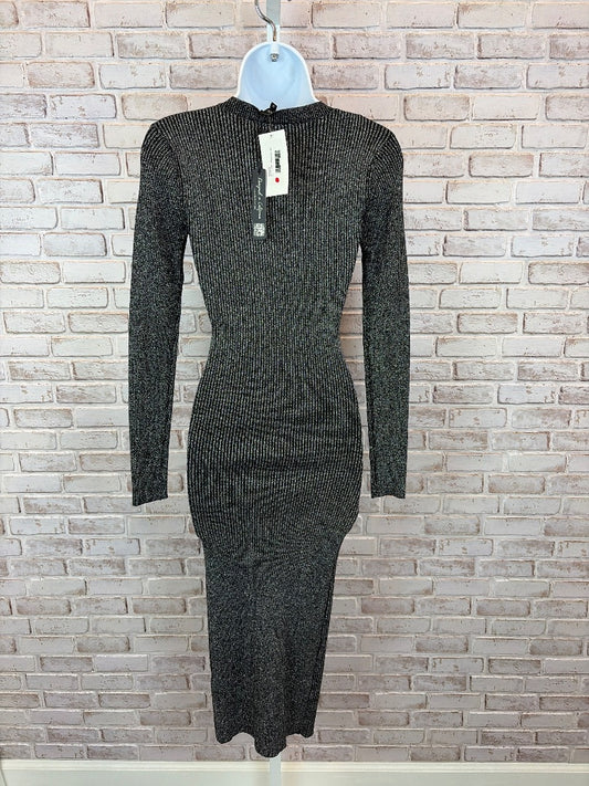 Velvet Heart Dress, Black/silver, XS, New With Tags