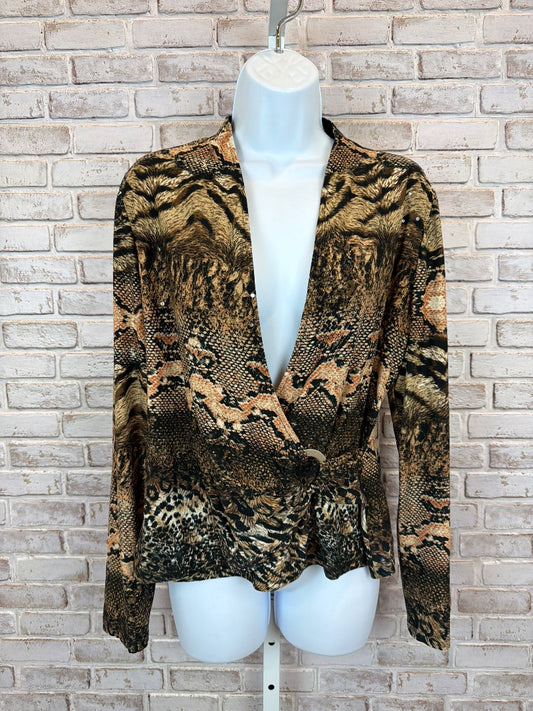 Joseph Ribkoff Shirt, Animal, 14, Used - Excellent