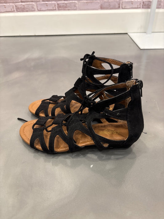 Crown vintage Sandals, Black, 6, Used - Good