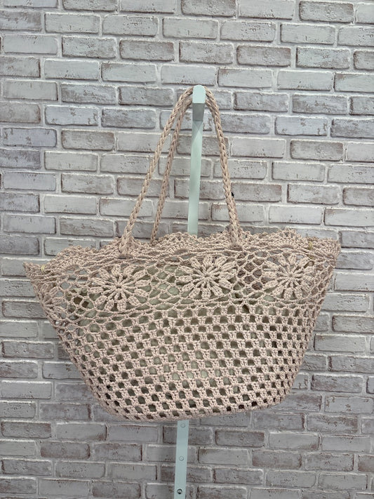 Tabitha Webb Large Tote, Pink, One Size, New With Tags