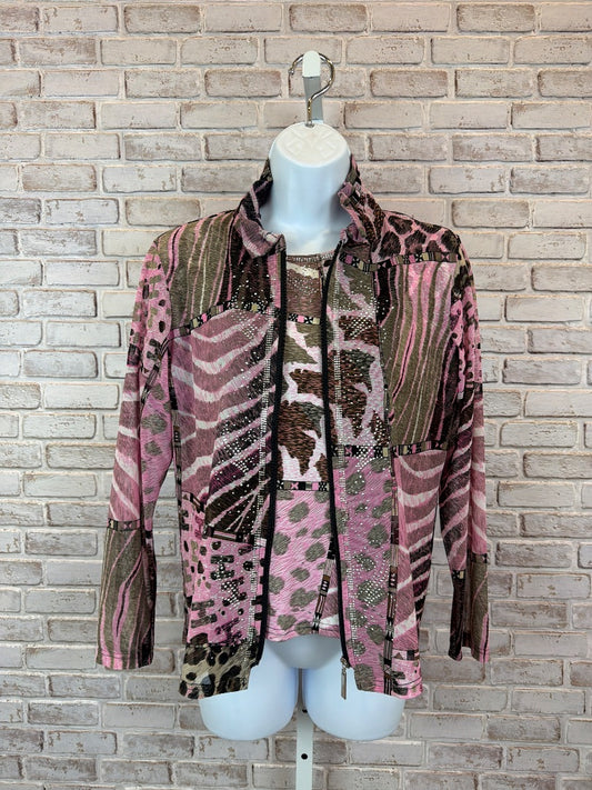 Damee, inc Matching Clothing Set, Pink multi, Small, Used - Excellent