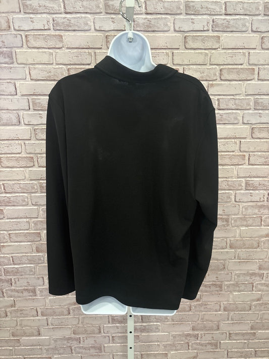 Josephine Chaus Sport Shirt, Black, Large, Used - Good