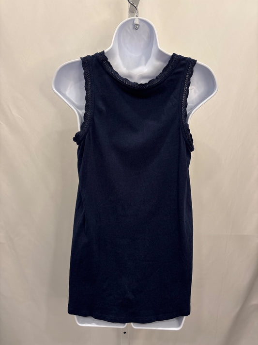 J.jill Shirt, Navy multi, XS