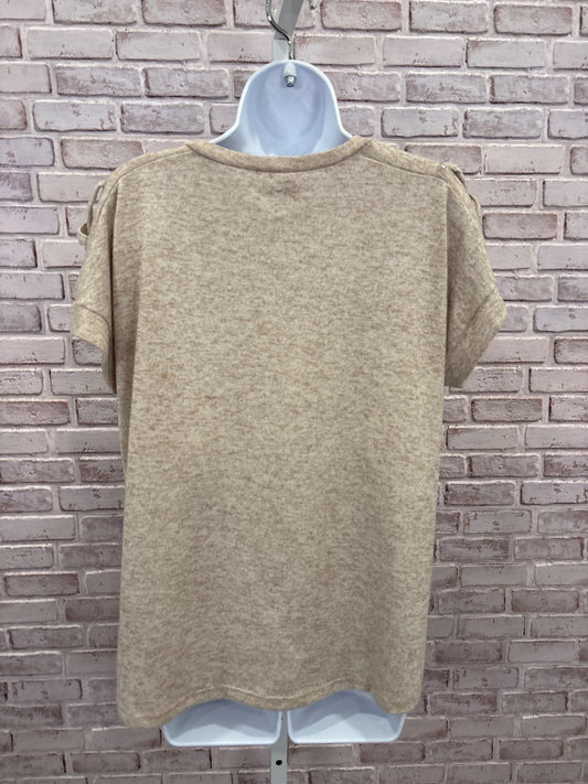 Alison Andrews Shirt, Beige, XL, Used - Good