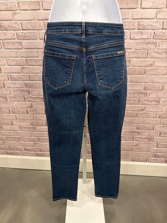 Eddie Bauer Curvy Straight Jeans, Denim, 2, Used - Good