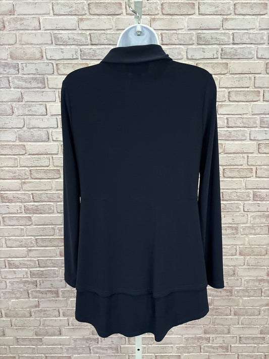 Joseph Ribkoff Shirt, Navy, 8, Used - Good