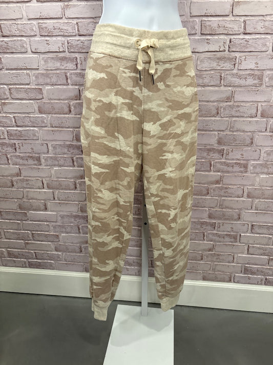 Athleta pants, Beige camo, Small, Used - Good