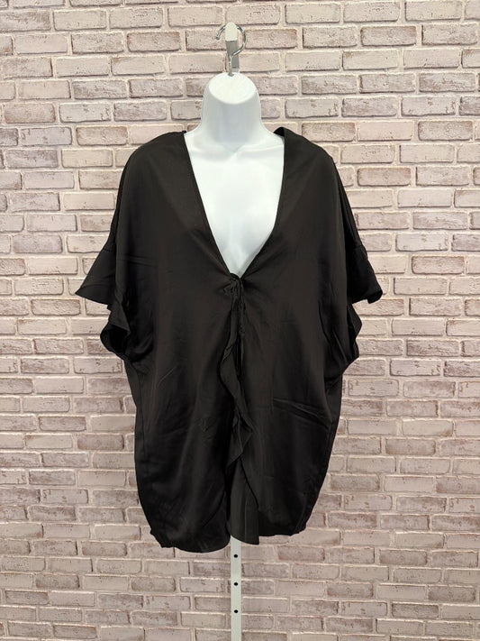 Victorias Secret Robe, Black, One Size, New With Tags