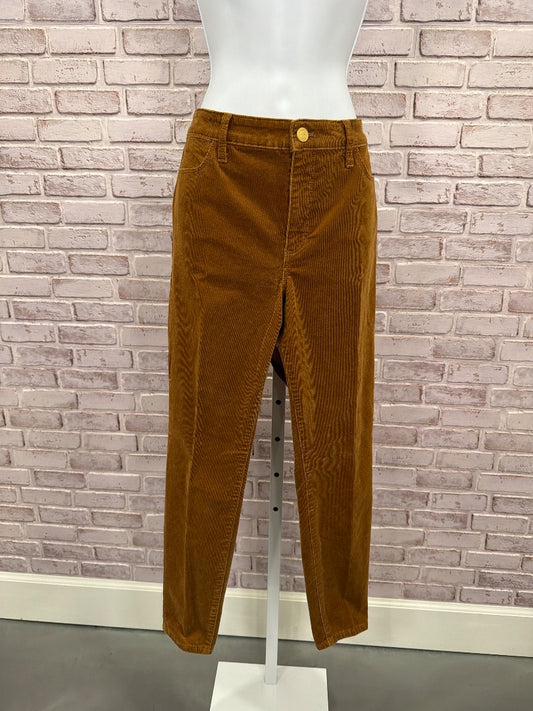 Talbots Corduroy Jegging Pants, Orange, 6, Used - Good