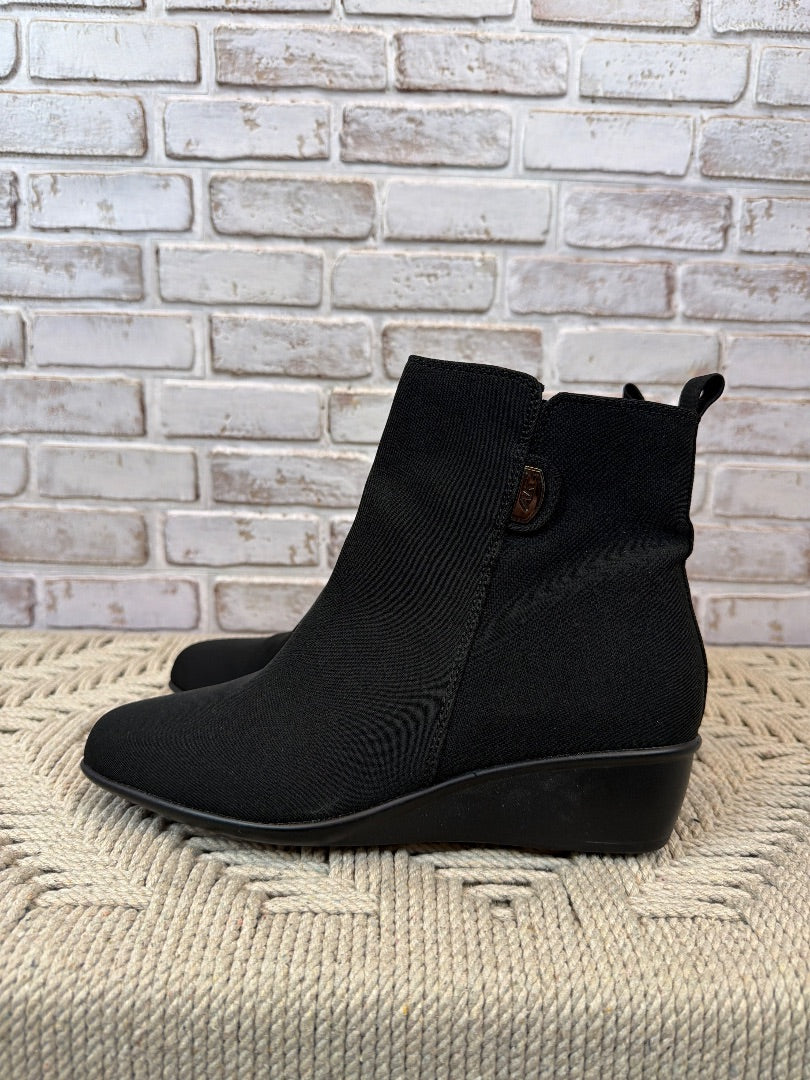 Anne Klein Booties, Black, 8, Used - Excellent