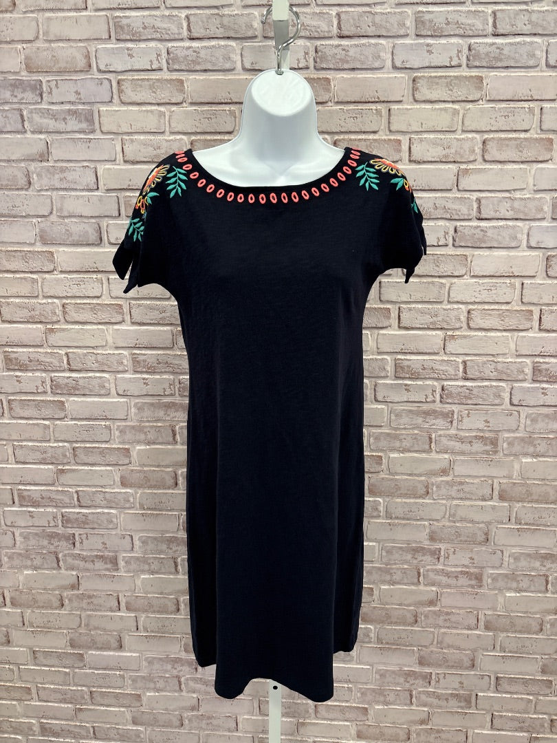Talbots Dress, Navy multi, Small, Used - Good