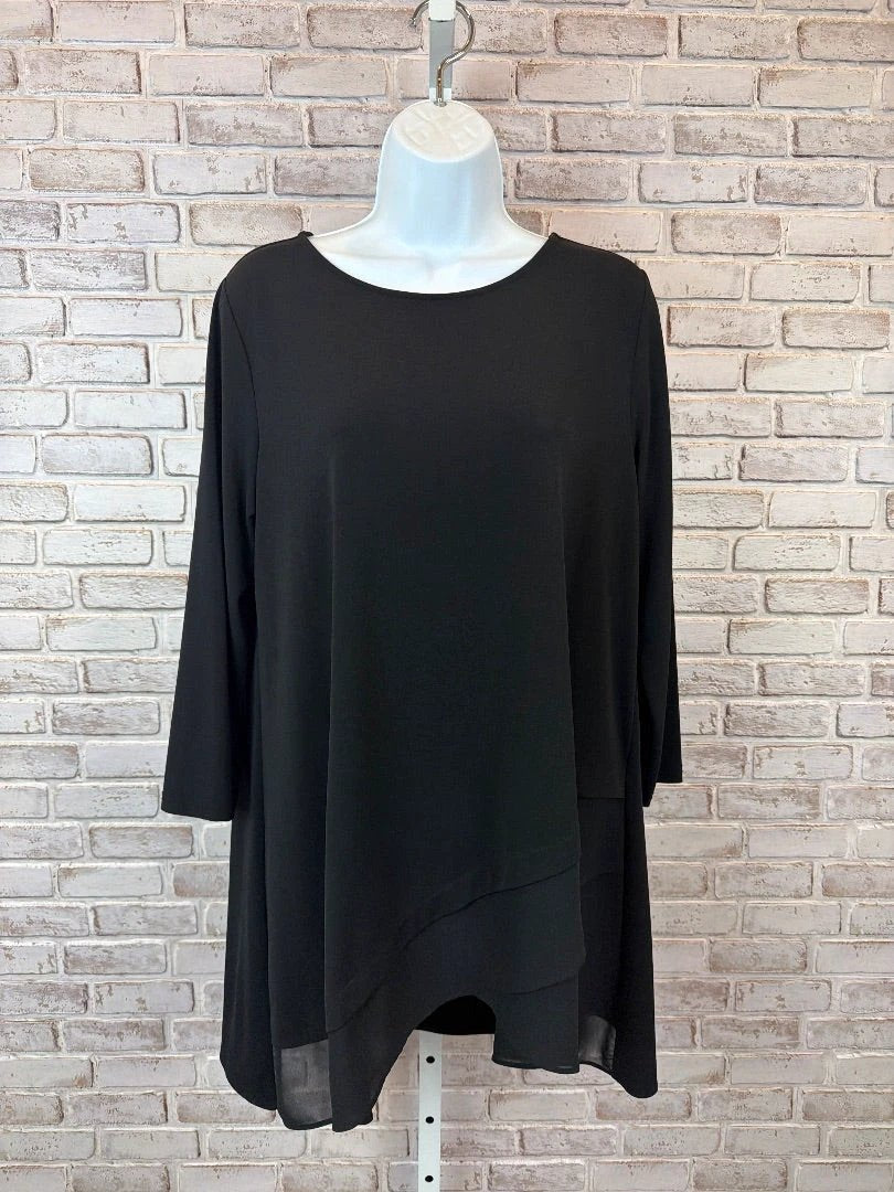 Alfani Top - Shirt – Alfani Shirt, Black, Medium, Used - Excellent
