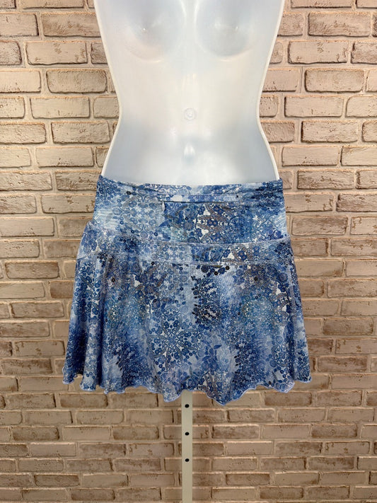 Gottex Skort, Blue multi, Small, Used - Excellent