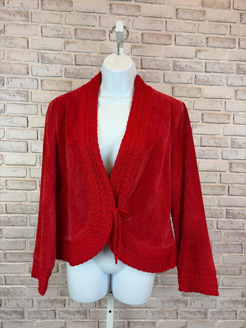 Coldwater Creek Jacket, Red, Medium, Used - Good