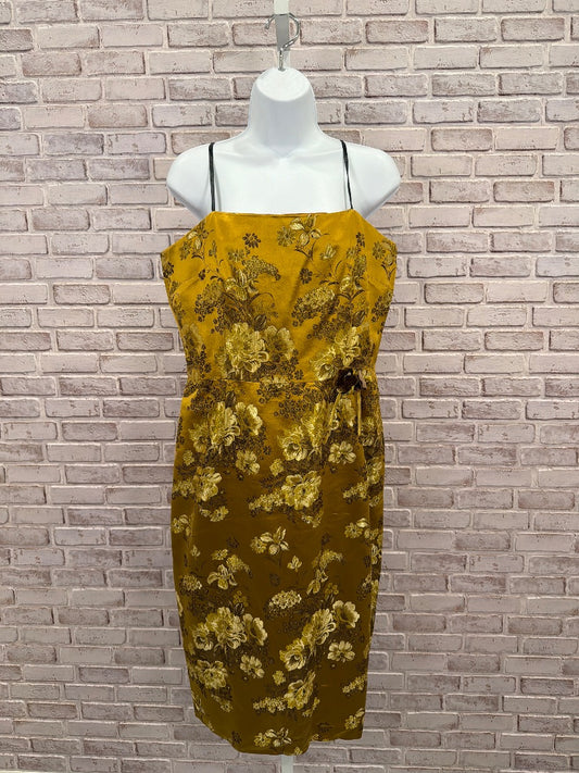 David Meister Dress, Gold, 12, Used - Good