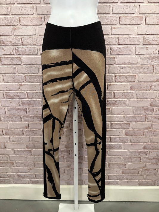 Eva Varro Pants, black/tan, Small, Used - Good