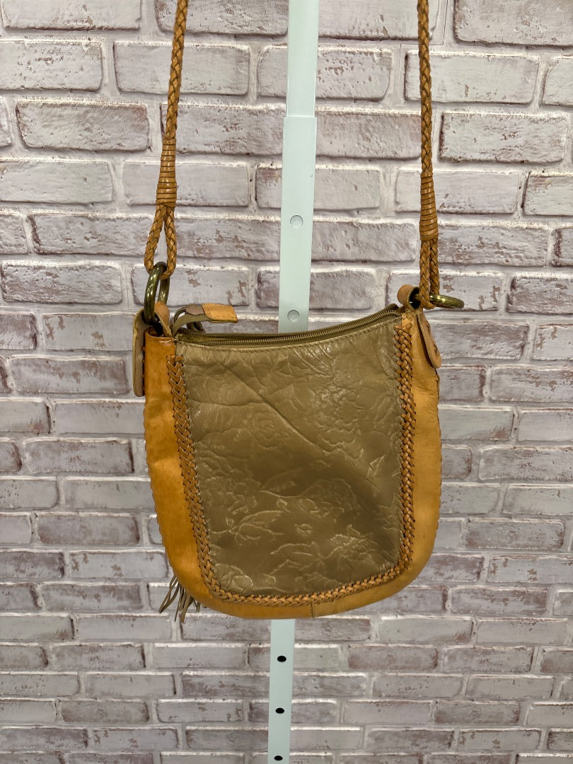 Sondra roberts Crossbody, Tan, One Size, Used - Fair