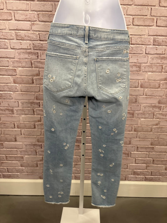 Abercrombie Mid Rise Super Skinny Ankle Jeans, Denim, 26/2, Used - Good