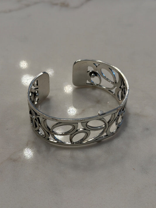 Brighton Bracelet, Silver, One Size, Used - Good