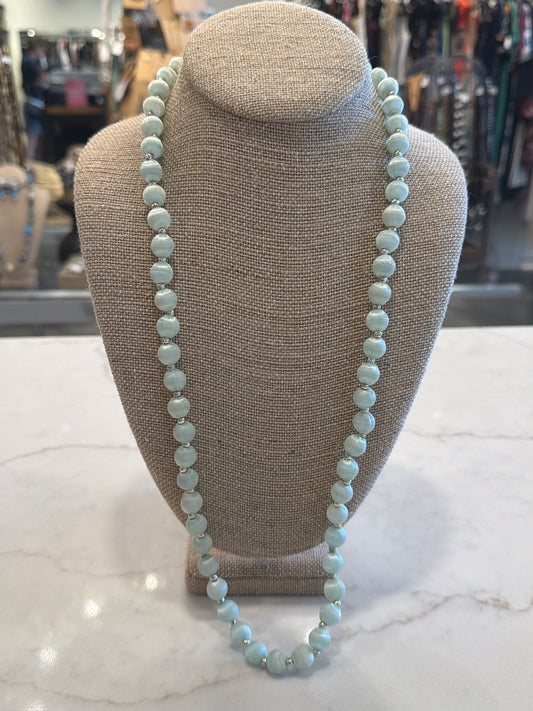 Various Necklace, Seafoam, One Size, Used - Good