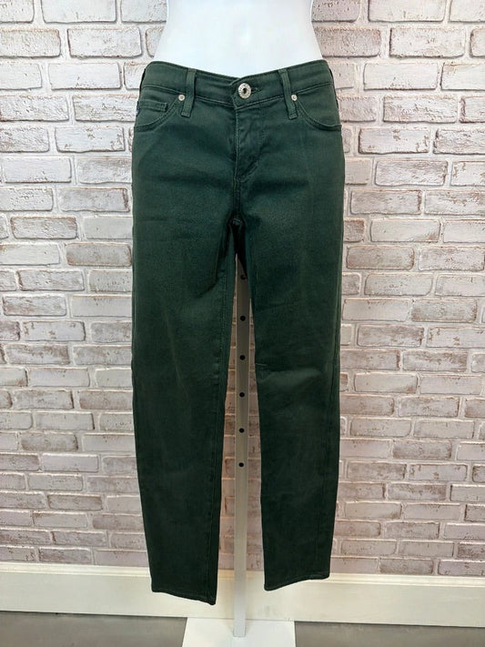 Adriano Goldschmied Bottom - Jeans – Adriano Goldschmied The Stevie Ankle Jeans, Green, 25, Used - Excellent