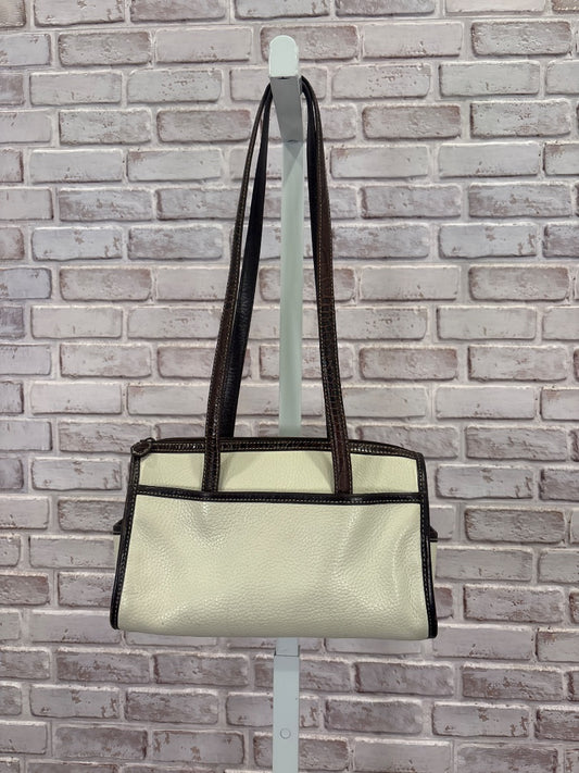 Brighton Handbag, Cream/brown, One Size, Used - Good