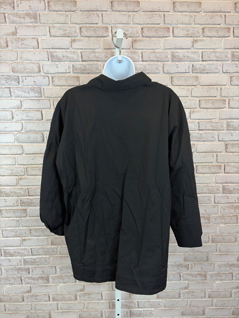 Chicos Shirt, Black, 3, Used - Good